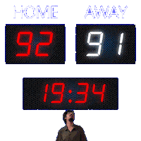91 Away Sticker