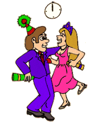 New Years Eve Celebration Sticker