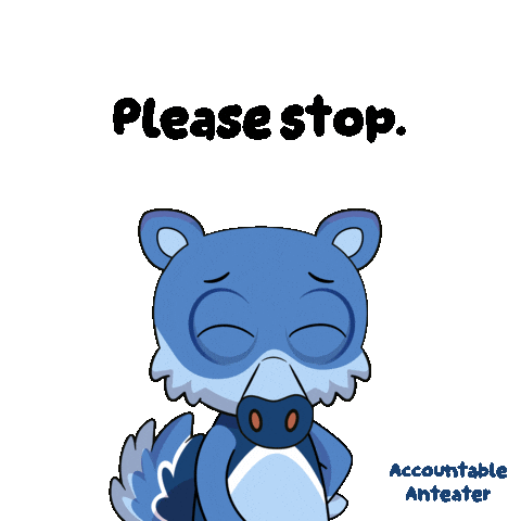 Stop No Sticker by VeeFriends