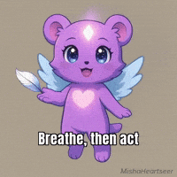 Peace Breathe GIF by MishaHeartseer