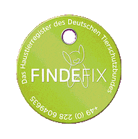 Cat Dog Sticker by FINDEFIX - Das Haustierregister des Deutschen Tierschutzbundes