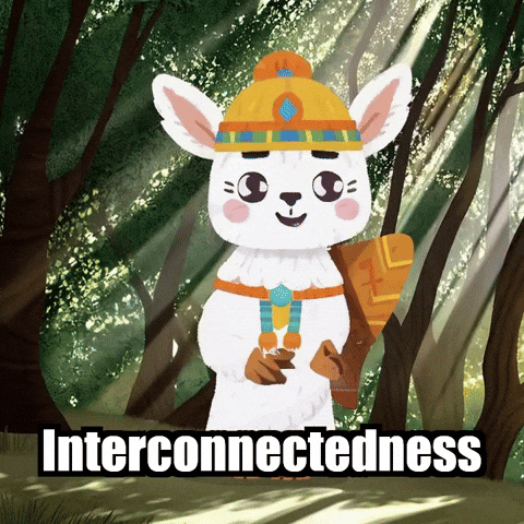 Forest Wisdom GIF by Llamaozi