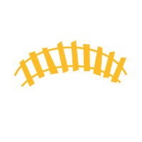 Interrail travel holiday trip train Sticker