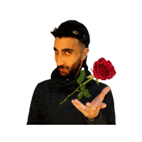 Flower Thank Sticker