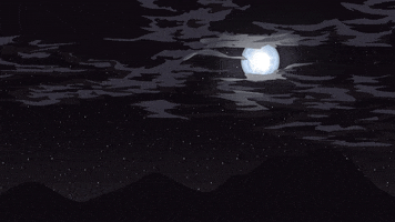 floating night sky GIF by South Park 