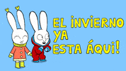 Nieve Invierno GIF by Simon Super Rabbit