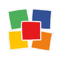 Stiftungsverbund gebärdensprache together engagement gemeinsam Sticker