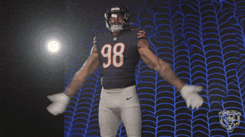 Sweat Pump GIF by Chicago Bears