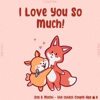 I Love You Hug GIF by SoyandMochi