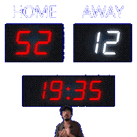 12 Away Sticker
