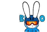Simone Bello Sticker by Simon Super Rabbit