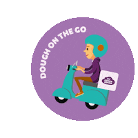 Doughonthego Sticker by MyCookieDough
