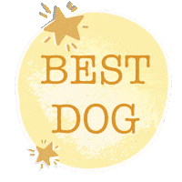 Puppy Bearhugs Sticker by Little Blue Fairy