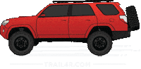 trail4r toyota offroad 4x4 overland Sticker