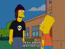 speaking bart simpson GIF