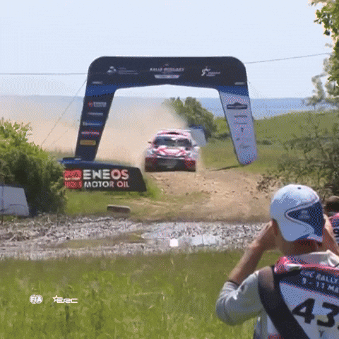 Full Speed Erc GIF by FIA European Rally Championship