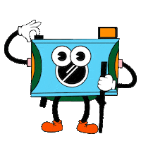 Vintage Flash Sticker