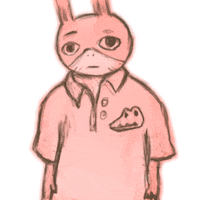 samkinhang rabbit crocodile macau munganimation Sticker