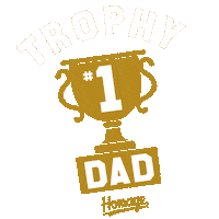 Fathers Day Winner Sticker by HOMAGE