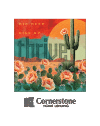 Sunshine Thrive Sticker by Cornerstone