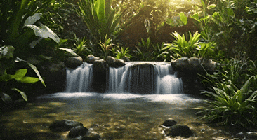 Water Relaxing GIF by Maryanne Chisholm - MCArtist
