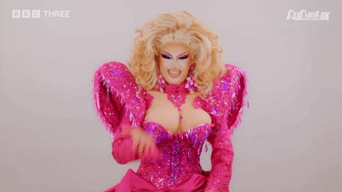 Happy Drag Queen GIF by BBC Three