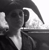 Black And White Joy GIF