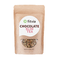 Chocolate Tea Sticker by fitvia