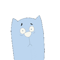 Sad Cat Sticker