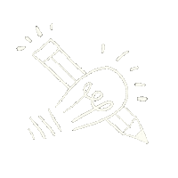 Happy Illustration Sticker