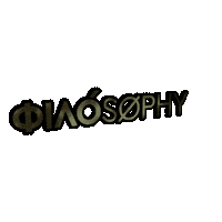 filosophybar art artistic philosophy filosophy Sticker