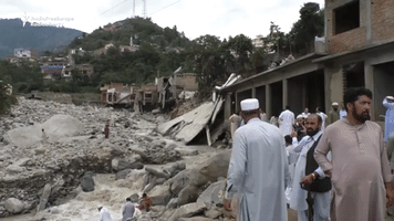 Dozens Killed as Record Rainfall Causes Severe Flooding in Pakistan