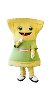 Mascot Cook Sticker by Buerger Maultaschen