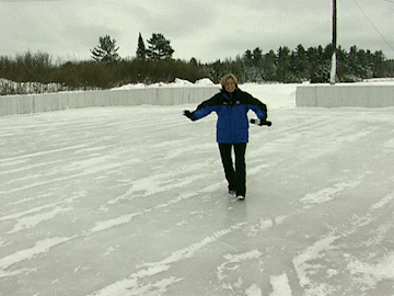 Ice Skating Snow GIF by The Weather Channel