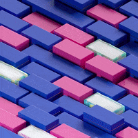 LotusHygiene loop 3d wave abstract GIF