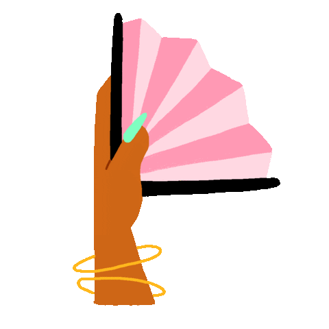 Rainbow Fan Sticker by Apartment Therapy