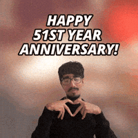 51St Anniversary GIF