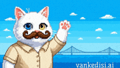 Cat Pixel GIF by vankedisi