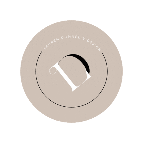 laurendonnellydesign giphyupload logo designer laurendonnelly Sticker