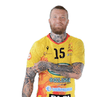 Handball Muscle Sticker by RiihimäenCocks