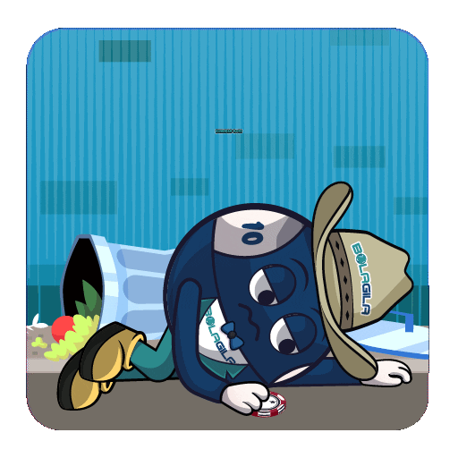 Sad Sleep Sticker by Bolagila Official