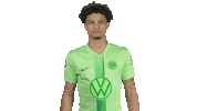 Happy Football Sticker by VfL Wolfsburg