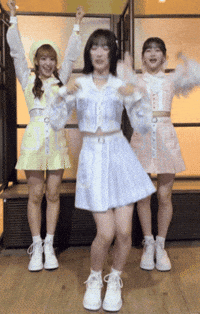 Awkward Girl Group GIF