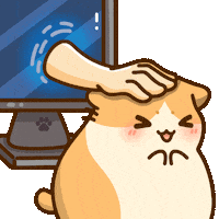 Pat Pat Neko Sticker by Bichi Mao