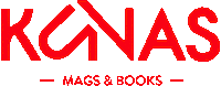Kunasmag logo books rgb kunasmag Sticker