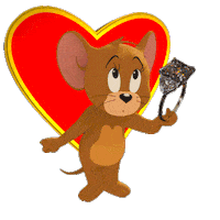 I Love You Diamond Sticker by Tom & Jerry