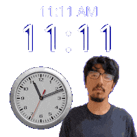 11 11 11Am Sticker