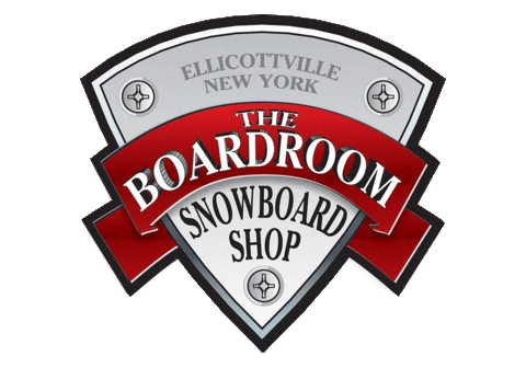 boardsandpowder giphyupload snowboard shred boardroom Sticker