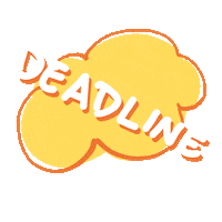 kint123 cloud deadline deadlines dday Sticker