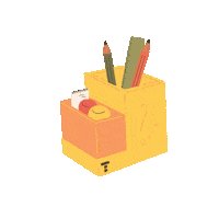 Office Pencil Sticker